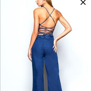 Good American Palazzo Jumpsuit